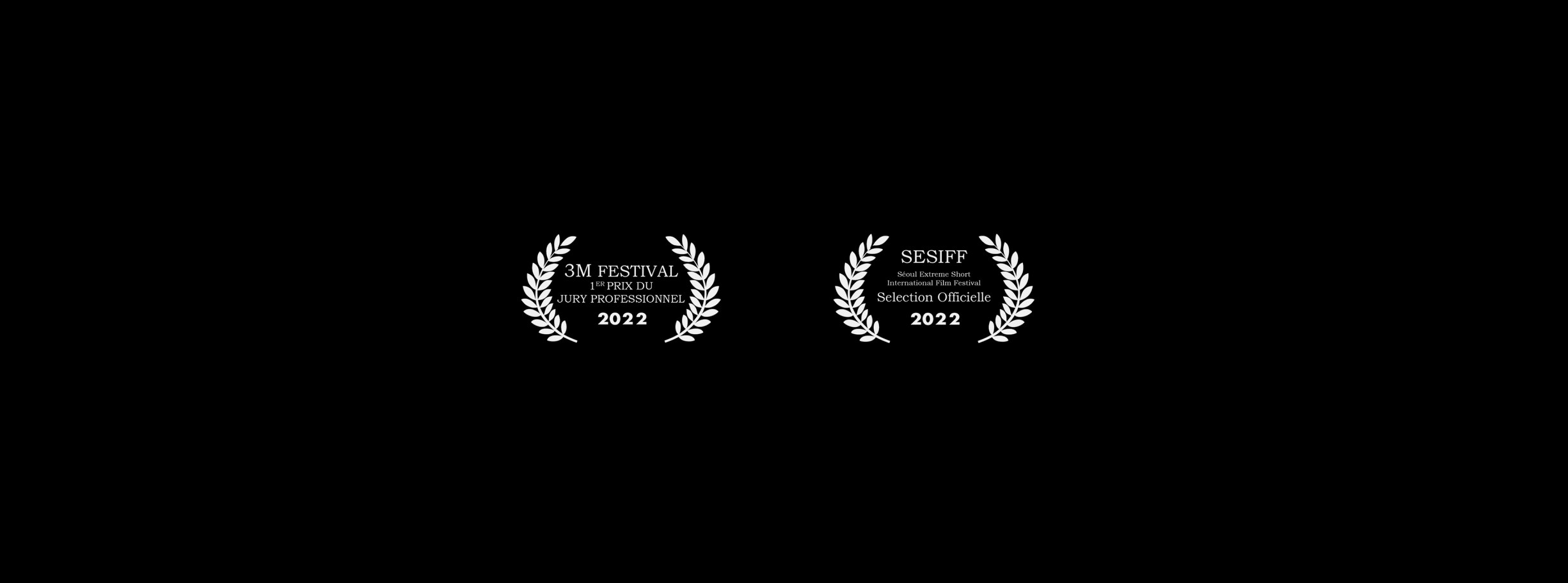 Courts-métrages primés : 3M Festival, 1er prix du jury professionnel 2022, et sélection officielle SESIFF Séoul 2022